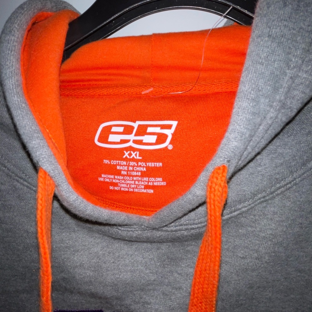 Collegiate Collection Clemson Tigers hoodie. New with tag. - Picture 4 of 6